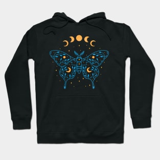 Moth and Moon Hoodie